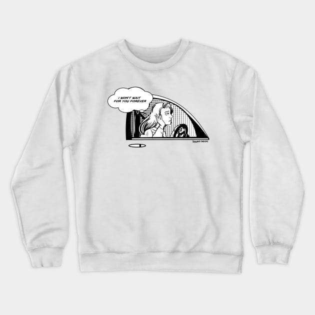 For You Forever Crewneck Sweatshirt by SeaglassSorcery